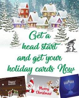 Time to get your Holiday Cards!