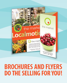 In tri-fold or bi-fold - we can design and print the right brochure for your business or organization!