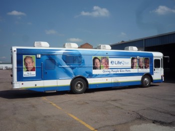 LifeServe Wraped Bus
