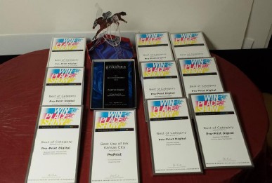 Just a few awards issued to ProPrint digital