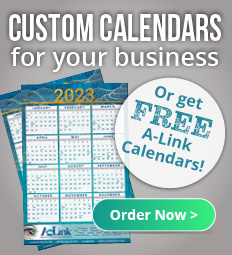 Get Custom Calendars or FREE A-Link Calendars