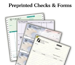 Preprinted Forms and Check Supplies