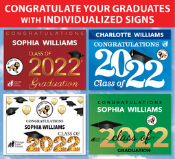 Personalized Graduation Signs!