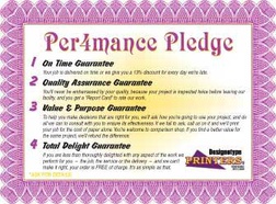 Per4mance Pledge