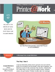 Printer@Work: News from your friends at Donnell's