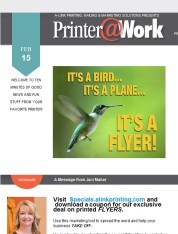 Printer@Work: Flyer Sale; Power of Simplicity