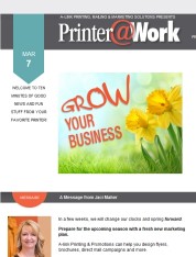 Printer@Work: Time to SPRING Forward; Partner Up with Your Marketing!