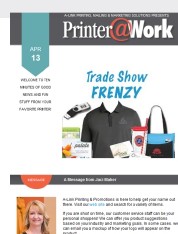 Printer@Work: Trade Show Items; 8 Ways to Market Your Small Business
