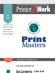 PrintMasters Friday Newsletter