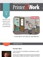 Printer@Work design tips and more