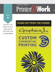 Graphics 3 Printer@Work: Helping you stand out from the crowd