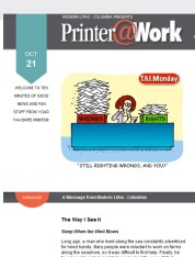 Printer@Work: 7 Social Marketing Tips, Save Voicemails Forever!