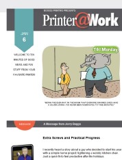 Printer@Work: Start the Year with a “Low-Lift” Print Piece