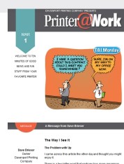 Printer@Work: 6 Steps to Thriving Customer Relationships, A Better Google Search