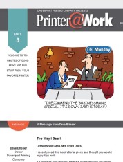 Printer@Work: 7 Tips to Increase Sales With Referrals, Protect Your Facebook Account