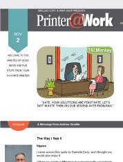 Printer@Work: Start Profitable Postcard Marketing Today!