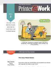 Printer@Work: Repurpose Your Strongest Content Before the Year Ends